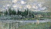 Claude Monet View of Vetheuil sur Seine oil on canvas